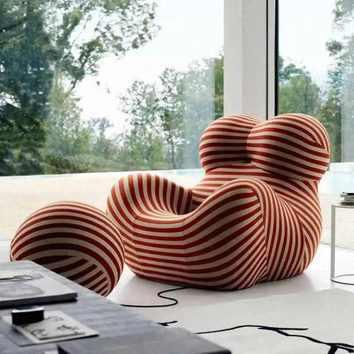 Luxury Kiki accent chair in Mumbai luxury apartment