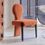Koina Chair in red with black legs