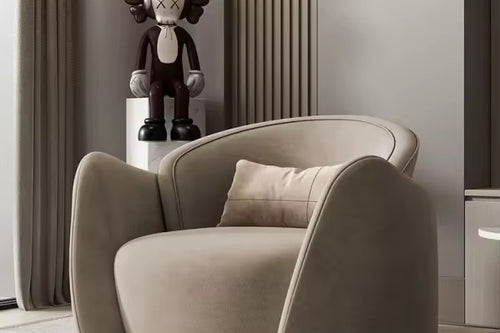 Side profile of krillin armchair 