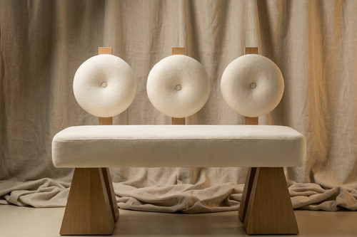 Versatile in function, the Kumo works beautifully as an ottoman, bench, or accent seating