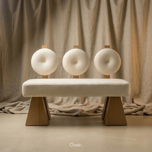 Versatile in function, the Kumo works beautifully as an ottoman, bench, or accent seating