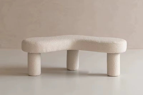 Luxury White Kwirk Ottoman Mumbai
