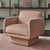 Single blush pink Lupin chair 