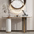 Front profile of modern console table