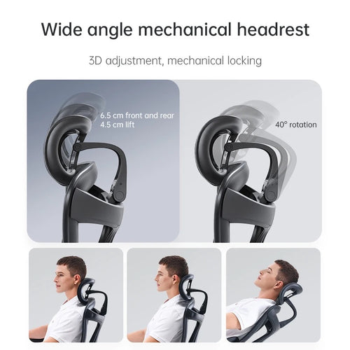 3D adjustable headrest of Magneto Office Chair