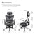 Luxury Magneto ergonomic chair in Bangalore office setup