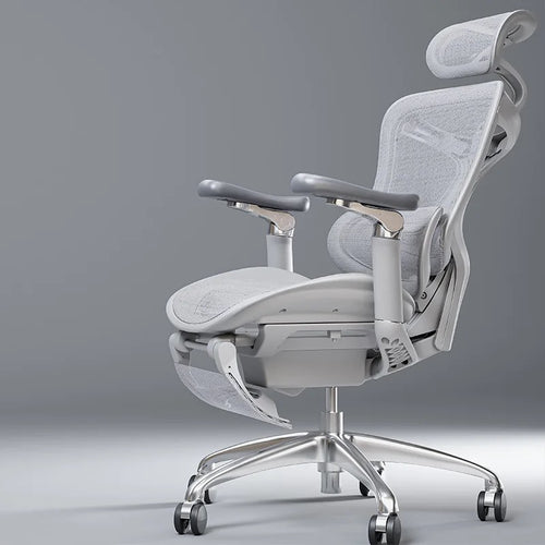 Magneto office chair with adjustable armrests & headrest