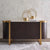 Maria Luxury Console Online by Chair Collective - Marble Console with Veneer and Metal and Storage