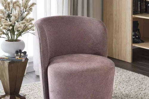 Modern velvet accent chair for home