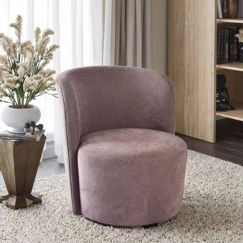 Modern velvet accent chair for home