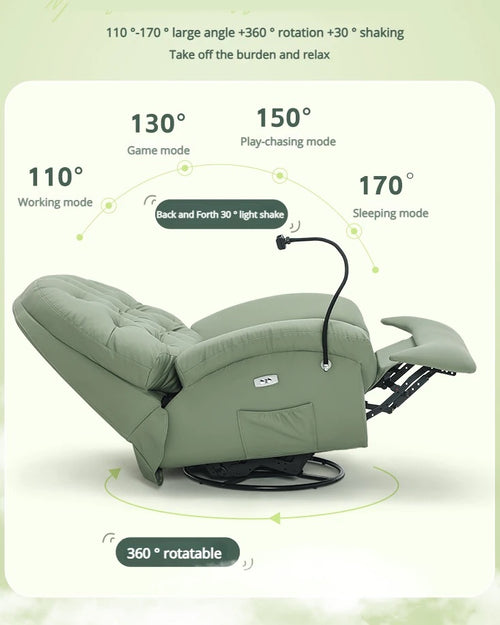 Image Depicting Features of Milo Recliner