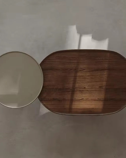 Miloni modern teak coffee table