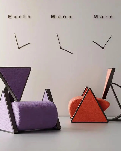 Colorful designer chairs for modern interiors