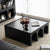 Luxury black Noreme coffee table Pune