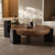 Modern sculpted Norway side table