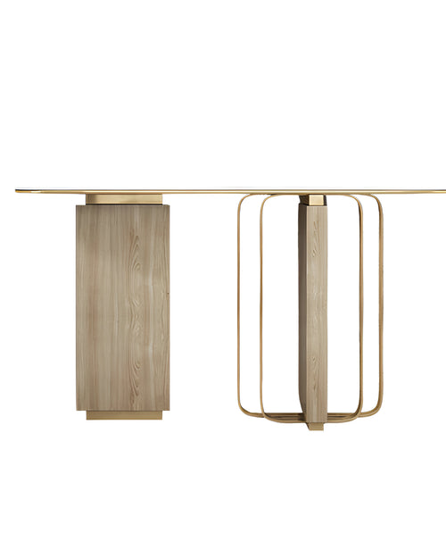 Front Profile of Oak Estuary Console