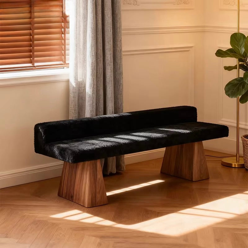 Oishu Wooden Ottoman