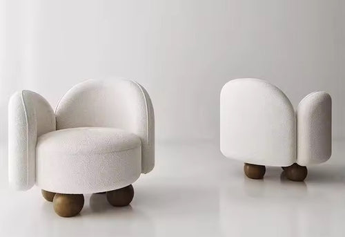 Front & back profile of Olivia Chair 