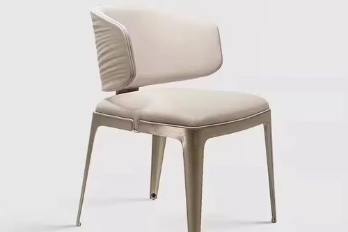 Onyx Dining Chair with sculpted backrest and padded seat