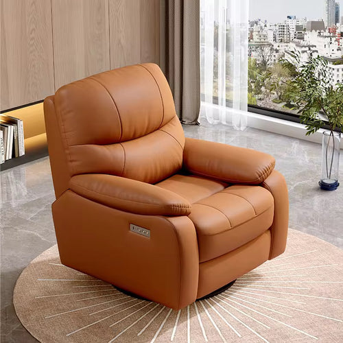 Osaka motorized recliner chair with 360-degree swivel base