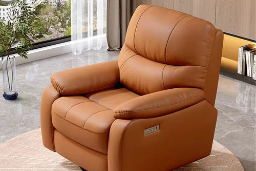 Side view of Osaka recliner in contemporary living room