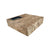 Side view of marble coffee table
