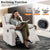 UNO reclining armchair with clean design and ergonomic back