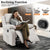 UNO reclining armchair with clean design and ergonomic back