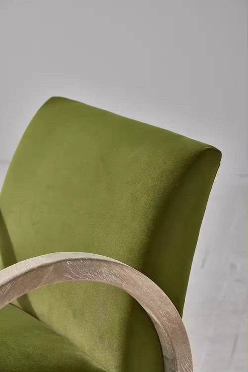 Closeup profile of Rumion Chair