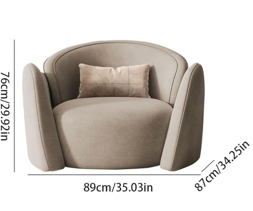 Luxury beige  Krillin accent armchair Pune