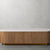 Luxury coffee table with wood base 