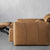 Side view of ergonomic premium recliner chair with arm padding