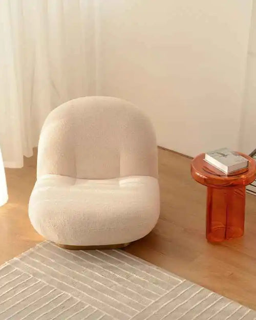 Luxury Teddy accent chair in Delhi stylish living space