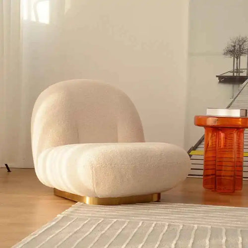 Luxury Teddy accent chair in Delhi stylish living space