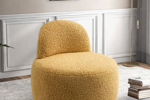 Luxury Terry accent chair in Bangalore home setup