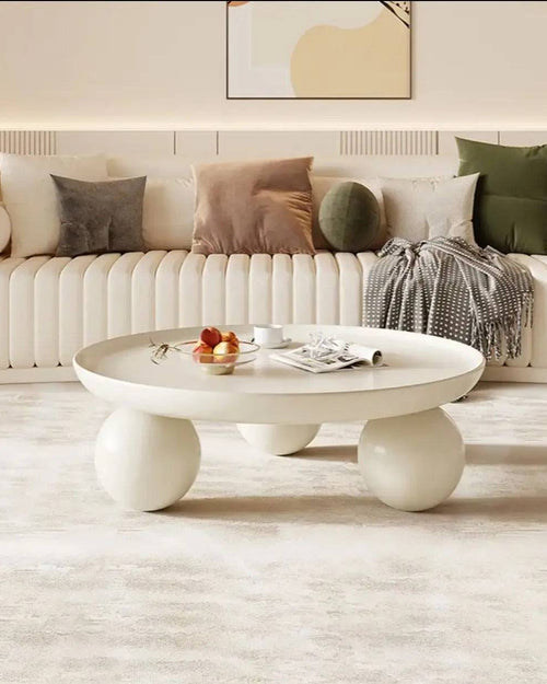 Stylish ball legged tiara center-piece table