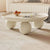 Modern tiara white coffee table