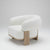 Luxury white Tomo Accent Chair Mumbai
