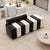 Elegant Striped Black & White bench 