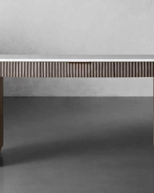 Elegant Trent Marble Console Table