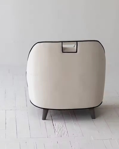 Back view of armchair for Living Room