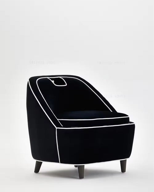  Modern black armchair for Living Room
