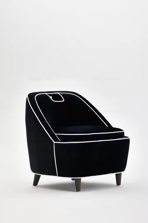  Modern black armchair for Living Room