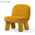 Soft premium Tumble Chair in yellow