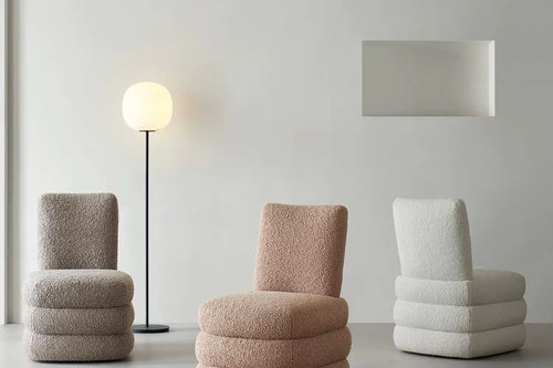 modern low height vanity chair for dressing table with upholstered cushioned seat