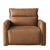Flagship recliner chair with full-body cushioning and sleek design