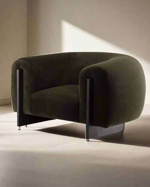 Luxury green Vanta accent chair Bangalore