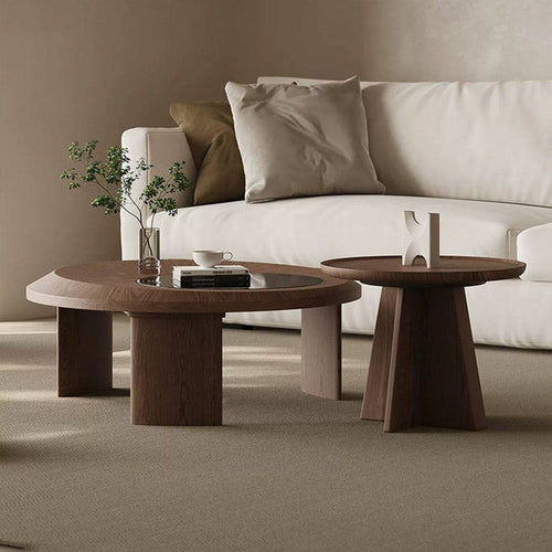 Back view of vasco coffee tables in a modern room