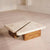 Waffle Burl-Wood and Marble Coffee Table