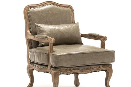 Brown Willow chair with ash frame